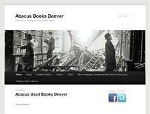 Tablet Screenshot of abacususedbooks.com